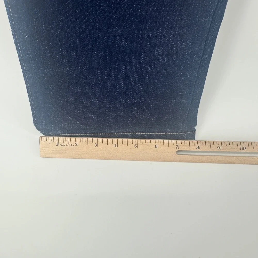 Wrangler‎ Cowboy Cut Jeans Mens 27x36 Blue Solid Original Fit Modern NWT 13MAFPW